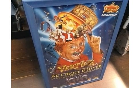 CADRE SOUS VERRE BOUGLIONE