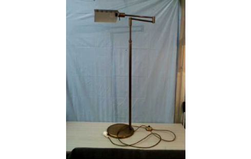 STEHLAMPE VINTAGE MESSING VERST.BAR 1-L