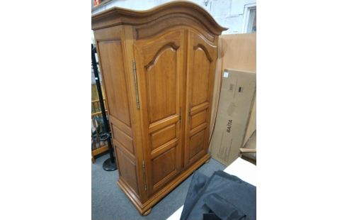 ARMOIRE CHENE MASSIF 2 PORTES