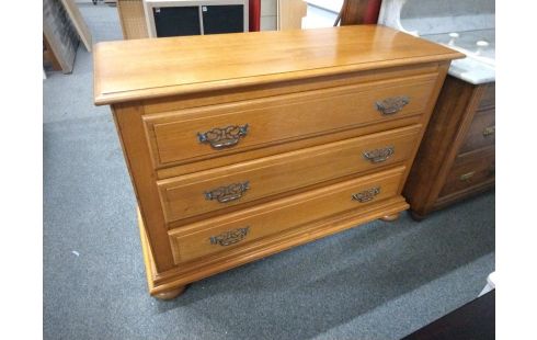 COMMODE CHENE MASSIF