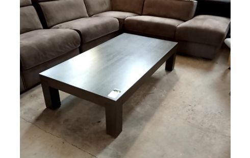 TABLE BASSE strat brune