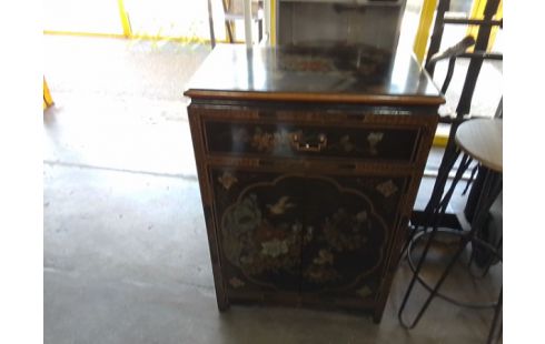 MEUBLE D'APPOINT TYPE ASIATIQUE 2 POUCES 1 TIROIR