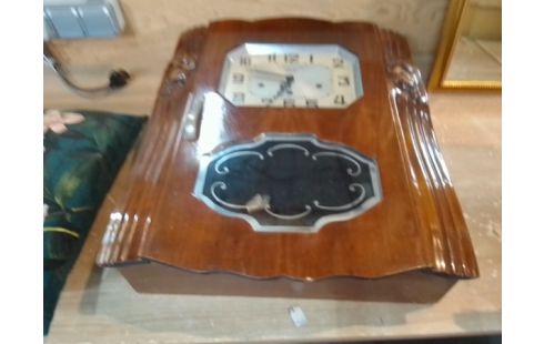 HORLOGE MURALE ANCIENNE BOIS