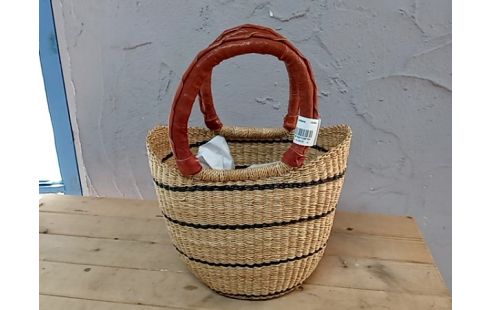 PANIER rotin 2 anses
