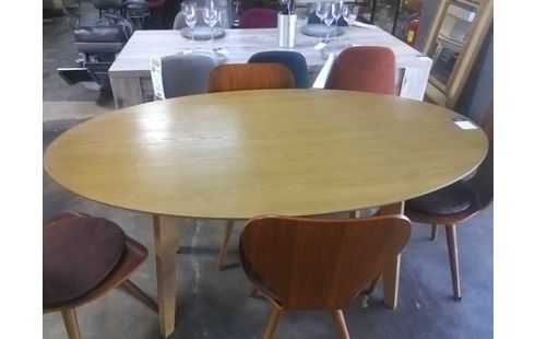 TABLE OVALE TYPE SCANDINAVE