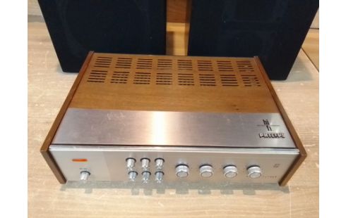 AMPLIFICATEUR PHILIPS 2X15W 1967 + PAIRE D'ENCEINTES