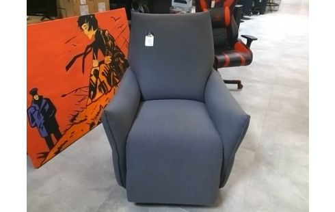 FAUTEUIL RELAX ELECTRIQUE TISSUS ANTHRACITE