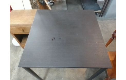 TABLE CARRÉ NOIR