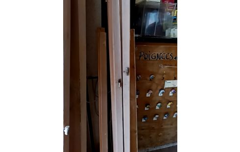 PORTE DOUBLE AVEC CADRE