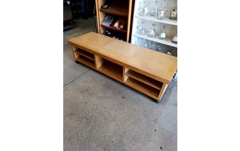 MEUBLE BAS IKEA STYLE BOIS