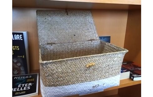 PANIER OSIER AVEC COUVERCLE