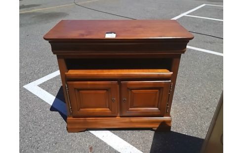 MEUBLE BAS RUSTIQUE 2 PORTES + CLEF