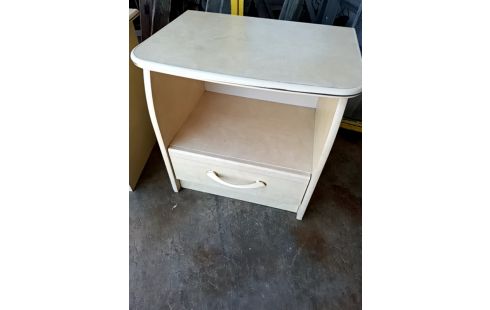 CHEVET 1 TIROIR MÉLAMINE