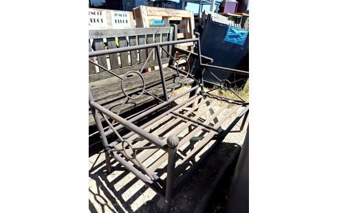 BANC DE JARDIN MÉTAL