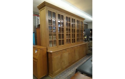 MEUBLE 2 CORPS PITCHPIN 6 PORTES / 6 TIROIRS 6 PORTES VITREES 320