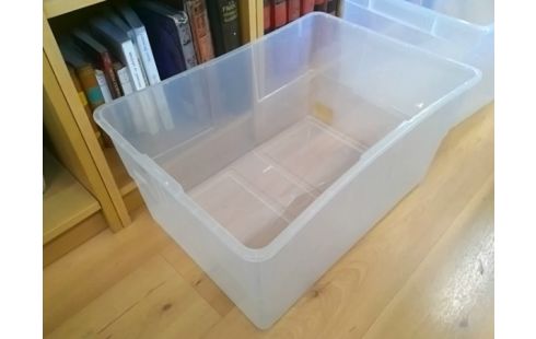 CAISSE PLASTIQUE SANS COUVERCLE