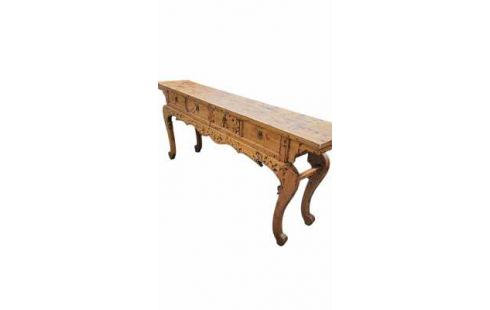 TABLE CONSOLE ORIENTAL 4 TIROIRS