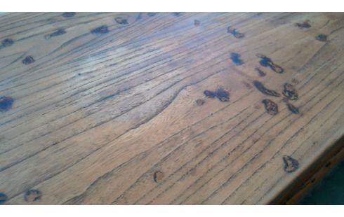 TABLE CONSOLE ORIENTAL 4 TIROIRS