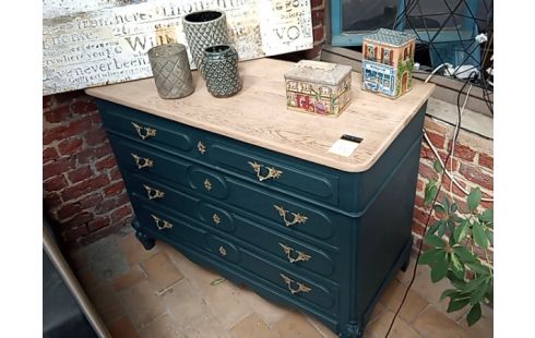 COMMODE BLEUE LXV T