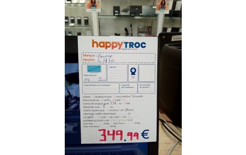 ORDINATEUR PC LENOVO BAC 22