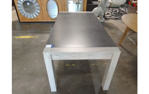 TABLE DE SALLE A MANGER TYPE MODERNE IMITATION BÉTON