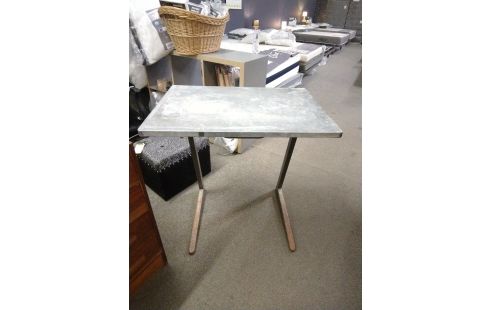 BUREAU PLATEAU ZINC