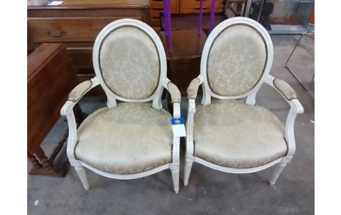 FAUTEUIL STYLE 1930 LOUIS XV EN L'ETAT