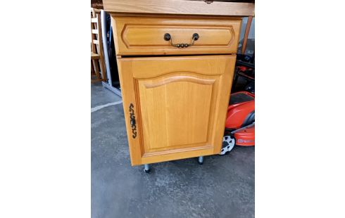 MEUBLE DE CUISINE 1 PORTE 1 TIROIR