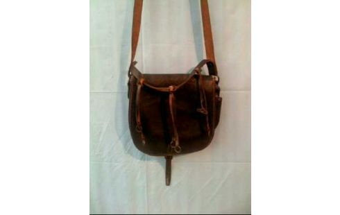 JAGDTASCHE LEDEROPT. BRAUN