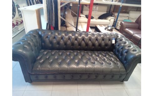 CANAPE CHESTERFIELD 3 PLACES DANS L'ETAT