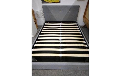 LIT 140X190 TISSU GRIS