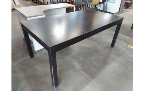 TABLE SALLE A MANGER EN L'ETAT + 2 ALLONGES 175X95CM