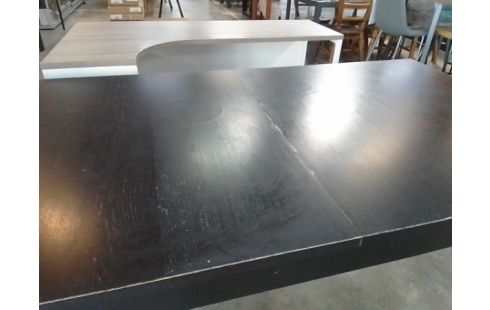 TABLE SALLE A MANGER EN L'ETAT + 2 ALLONGES 175X95CM