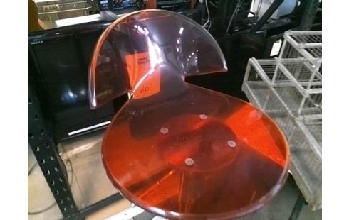 TABOURET DE BAR ROUGE