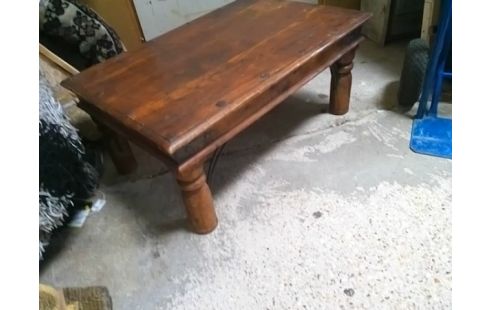 TABLE BASSE BOIS EXOTIQUE