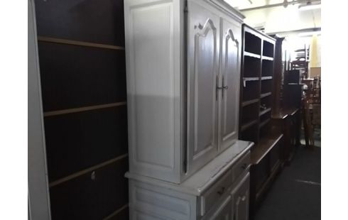 BUFFET 2 CORPS PEINT EN BLANC