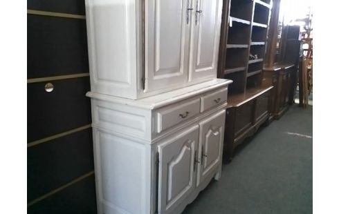 BUFFET 2 CORPS PEINT EN BLANC