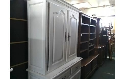 BUFFET 2 CORPS PEINT EN BLANC