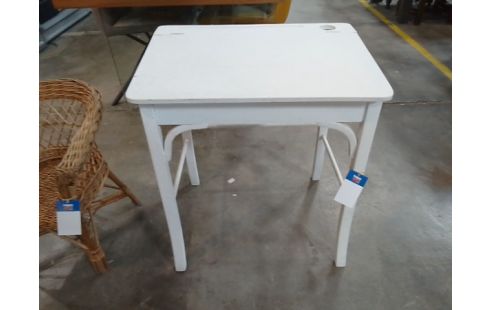 BUREAU D'ECOLIER BOIS PEINT