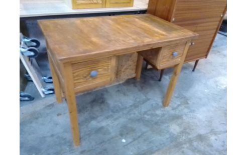 BUREAU BOIS 2 TIROIRS