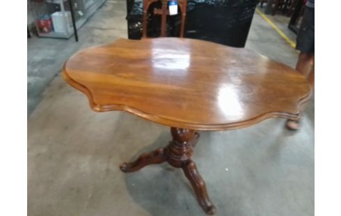 TABLE GUÉRIDON BOIS EN L'ETAT