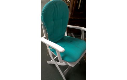 GARTENSTUHL KETTLER WEISS PVC