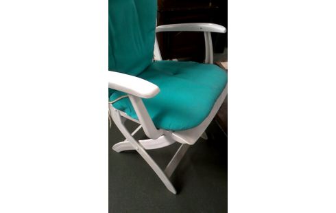 GARTENSTUHL KETTLER WEISS PVC