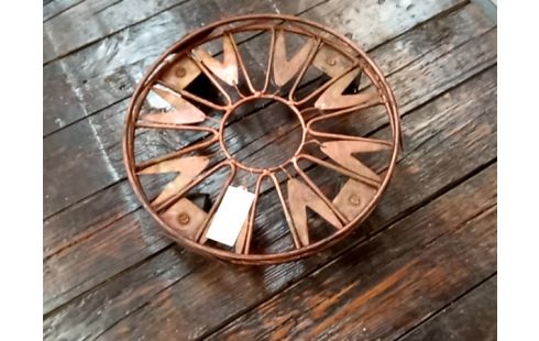 DECORATION metal rouille