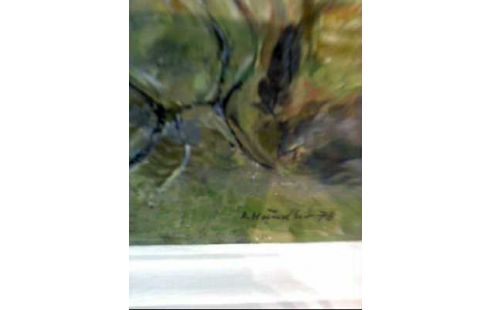 GEMÄLDE I.R. GARTEN <ROLF.HÄNDLER>