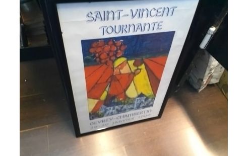 CADRE SOUS VERRE ST VINCENT