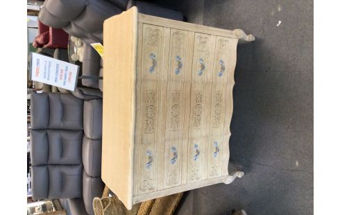 COMMODE AEROGOMME STYLE LOUIS XV 4 TIROIRS