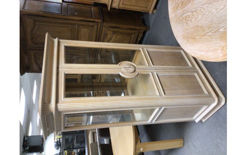 VITRINE CERUSE 2 PORTE