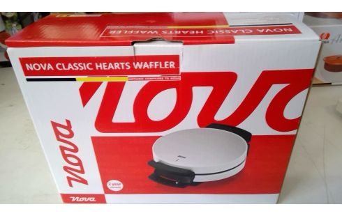 NOVA WAFELIJZER HARTEN/NIEUW