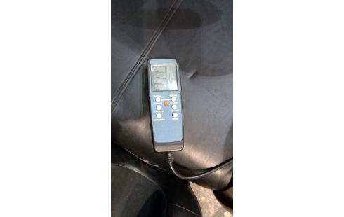 FAUTEUIL RELAX MASSANT ELECTRIQUE CUIR NOIR